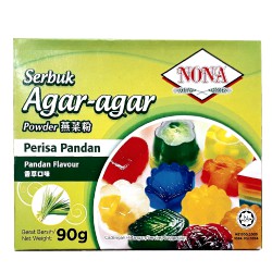 Nona Srebuk Agar-Agar 90g Perisa Pandan flavour