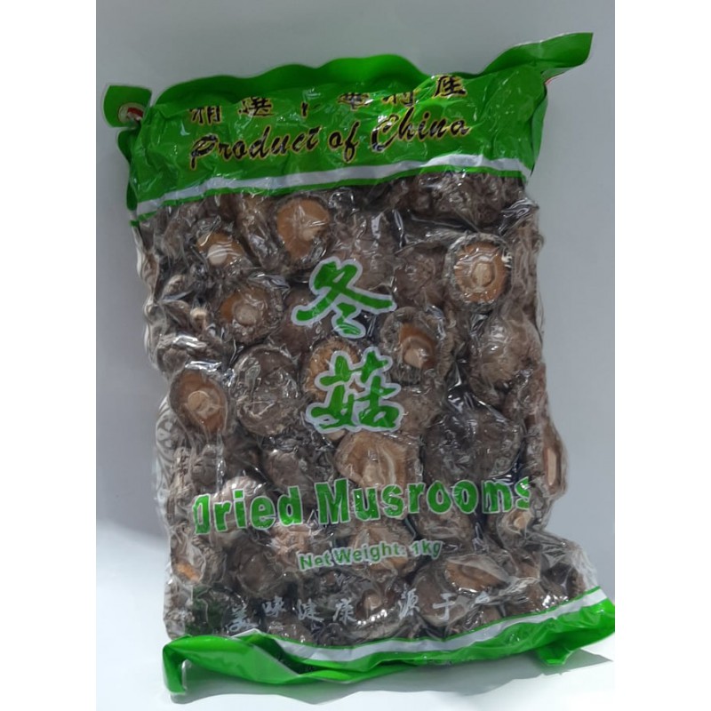 East Asia Brand Dried Shitake Mushrooms 1kg 4-5cm Dried Mushrooms