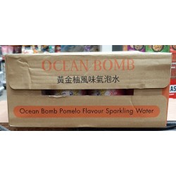 YHB box of Ocean Bomb 24x330ml Sparkling Water Pomelo...
