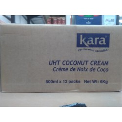 Kara Box Of UHT Coconut Cream 12x500ml Coconut Cream