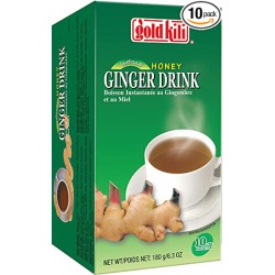 Gold Kili 10x18g Instant Honey Ginger Drink