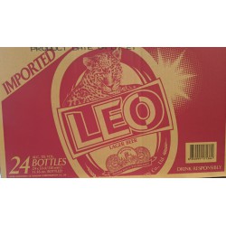 Leo Beer Lager Beer 5.0% by vol 24 x 330ml Singha Corp Imported Leo Thai Beer