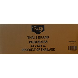 Thai 9 Brand Palm Sugar 24x500g นําตาลมะพร้ว Thai Palm Sugar