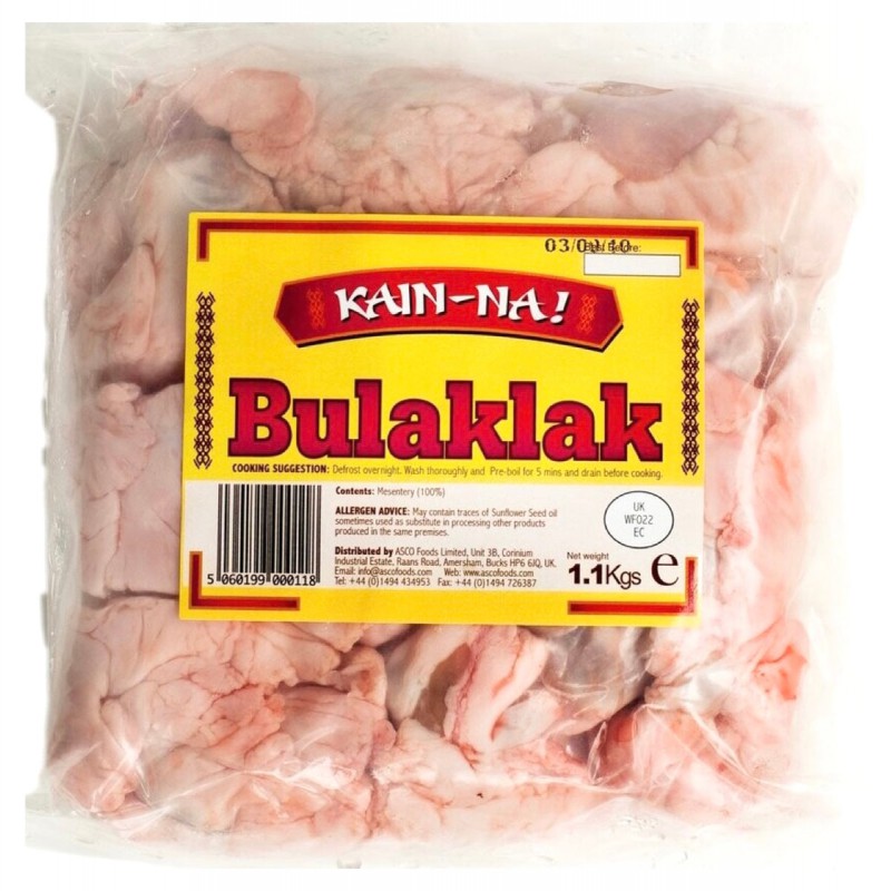 Kain-Na Bulaklak 1.1kg Frozen Filipino Pork Mesentery Ruffle Fat Bulaklak Kain-Na Bulaklak 1.1kg Frozen Filipino Pork Mesentery Ruffle Fat Bulaklak