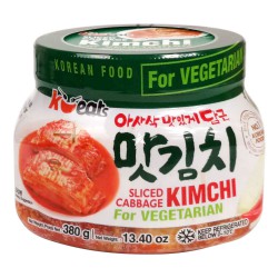 K-Eats Delicious Sliced Cabbage Kimchi 380g For Vegetarian