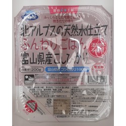 Toyama Koshihikari Funwari Gohan 200g Microwavable Rice
