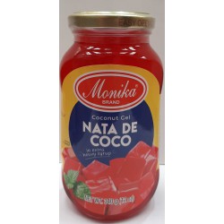 Monika Coconut Gel Red 340g Nata De Coco