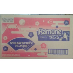 Full Case of 18x Kimura - Ramune 200ml Strawberry Flavour