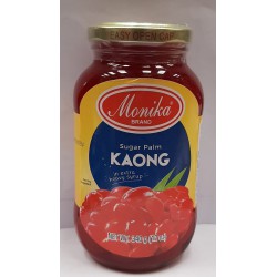 Monika Red Sugar Palm Kaong 340g In Extra Heavy Syrup