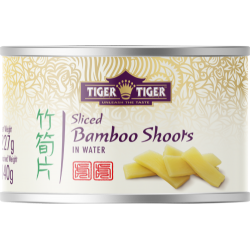 Tiger Tiger Sliced Bamboo Shoots in water 227g Sliced Bamboo Shoots