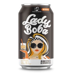 Madam Hong Lady Boba 315ml Brown Sugar Bubble Tea