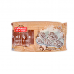 Oriental Fortune Frozen Roti Span Mantou 360g 8 Fluffy Steamed Buns Chocolate Flavour