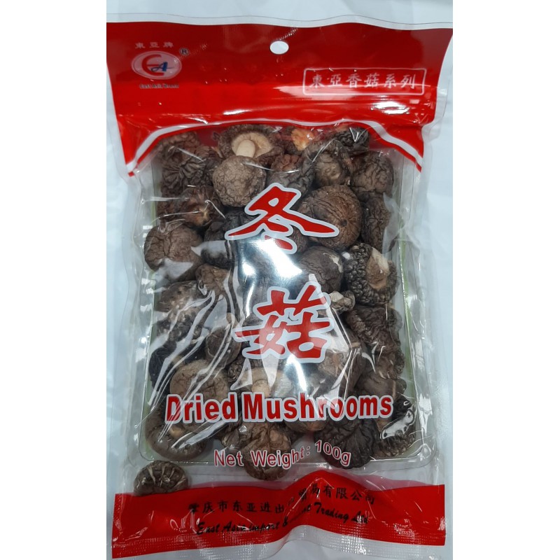 East Asia Brand 100g Dried Mushrooms