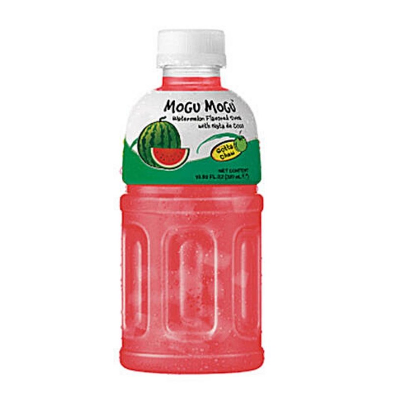 Mogu Mogu Nata De Coco Drink 320ml Watermelon Flavoured Drink Mogu Mogu Nata De Coco Drink 320ml Watermelon Flavoured Drink