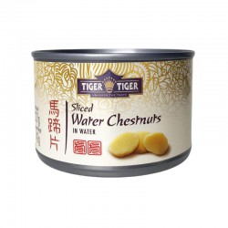 Tiger Tiger Sliced Water Chestnuts 12x227g Sliced Water Chestnuts New Can
