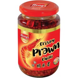 Hengs Crispy Prawn Chilli Sauce 340g Crispy Prawn Chilli Sauce