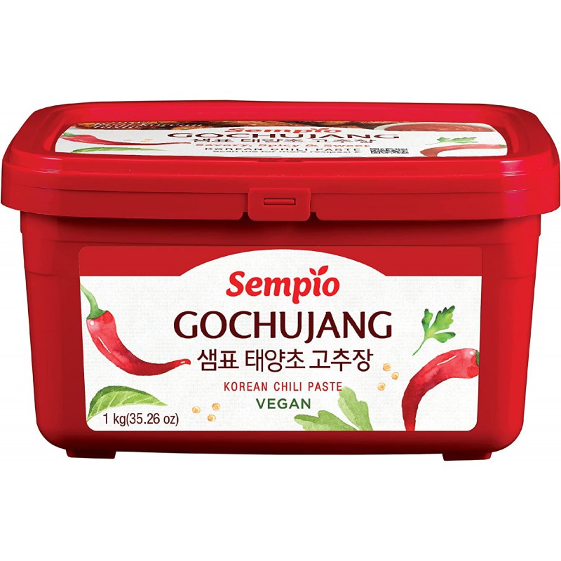 Sempio 1kg Gochujang Hot Pepper Paste Vegan Korean Red Pepper Paste