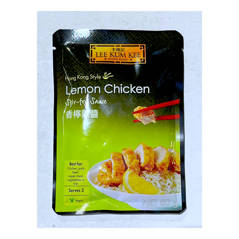 Lee Kum Kee 80g Lemon Chicken (李錦記 香檬軟雞醬) LKK Cantonese Sauce Lemon Chicken