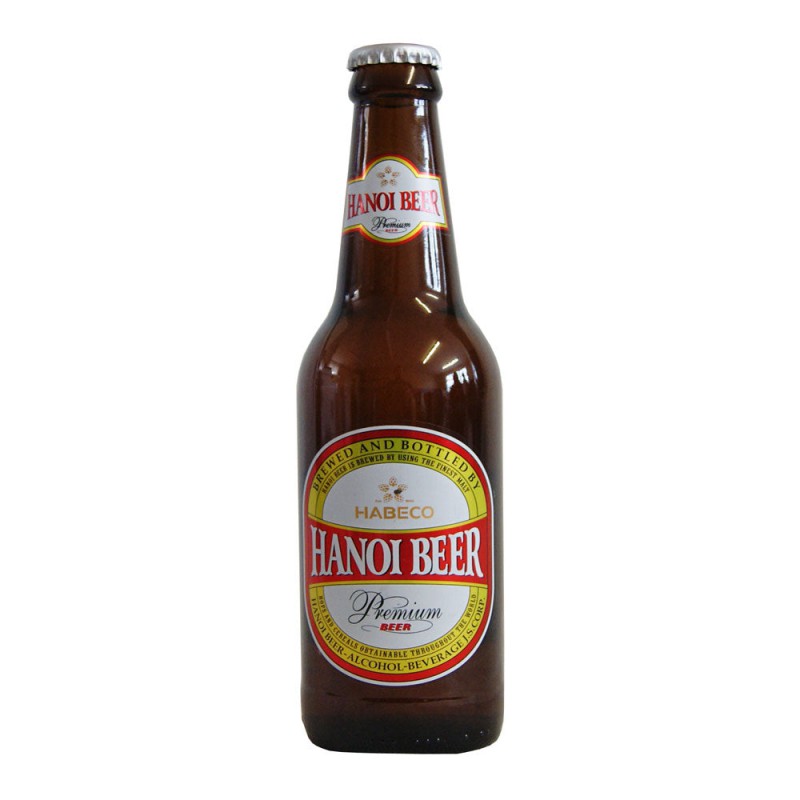 Hanoi Beer Premium Beer 330ml 4.9% by Vol Vietnamese Bia Hà Nội