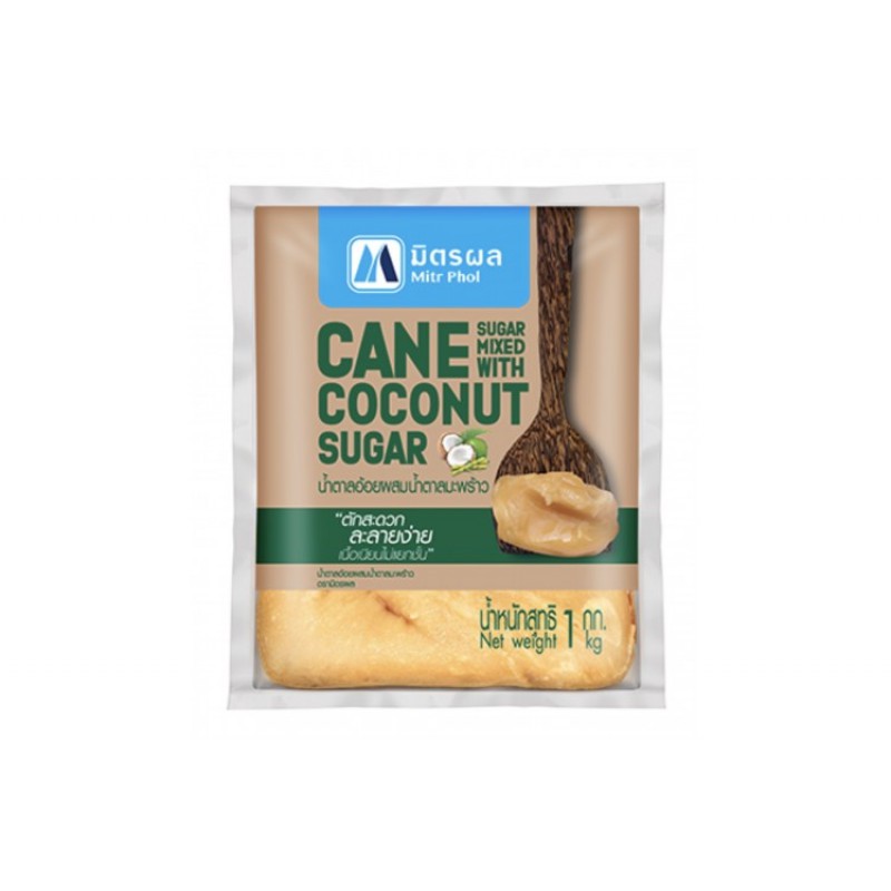Mitr Phol Cane Sugar 1kg Cane Sugar Mixed with Coconut Sugar Mitr Phol Cane Sugar 1kg Cane Sugar Mixed with Coconut Sugar