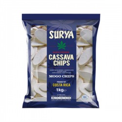 Surya Cassava Chips 1kg Frozen Costa Rica Cassava Chips