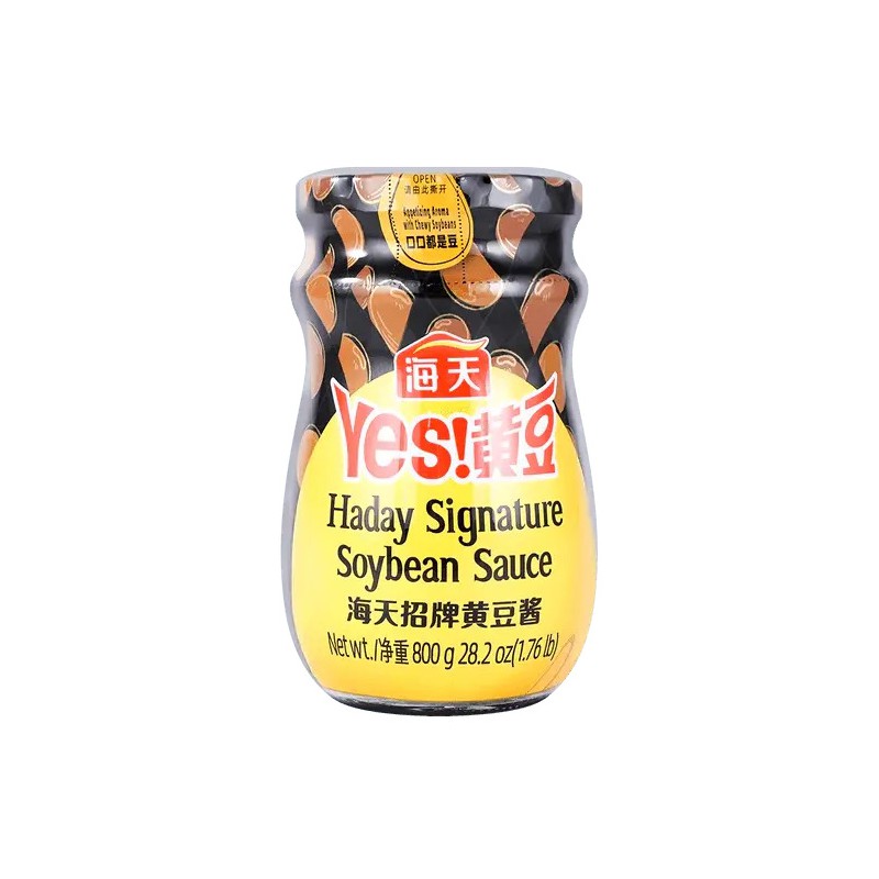 Hai Tian Yes! Signature Hot Chewy Soybean Paste 800g 海天辣黄豆酱 HT Hot Chewy Yellow Bean Hai Tian Yes! Signature Hot Chewy Soybean Paste 800g 海天辣黄豆酱 HT Hot Chewy Yellow Bean