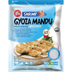 All Groo Gyoza Mandu Shrimp 540g Frozen Shrimp Gyoza