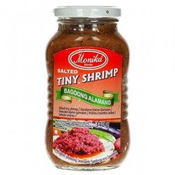 Monika Salted Tiny Shrimp 340g Bagoong Alamang Salted Tiny Shrimp