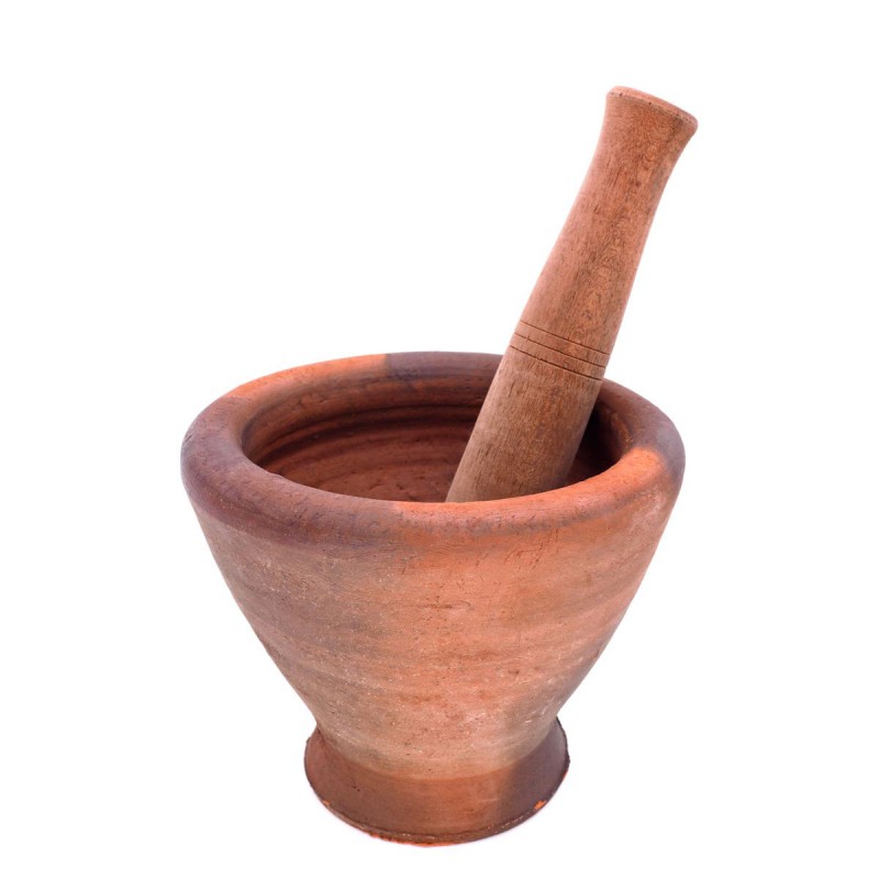 GLF 8" Hand-made Laos Mortar & Pestle