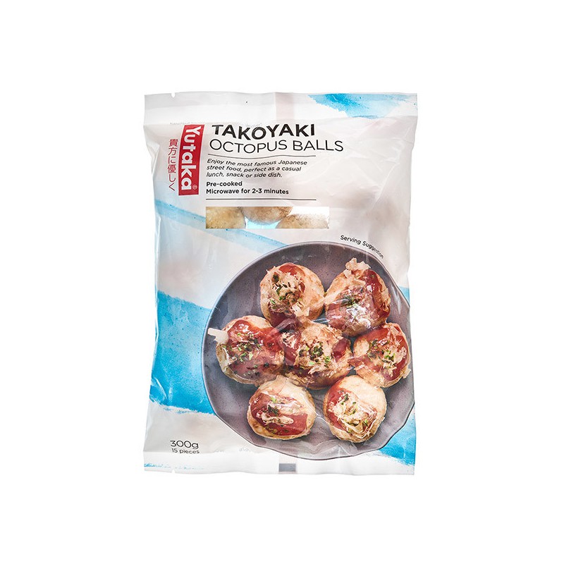 Yutaka Frozen Takoyaki 480g Fried Octopus Balls