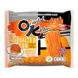 Mama Oriental kitchen Salted Egg Flavour 85g Stir fry noodles