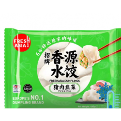 Fresh Asia Foods Dumplings Pork and Chive 400g Frozen Dumplings