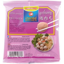 Oriental Kitchen Heo Vien Pork Meatballs 250g Frozen Pork Meat Balls