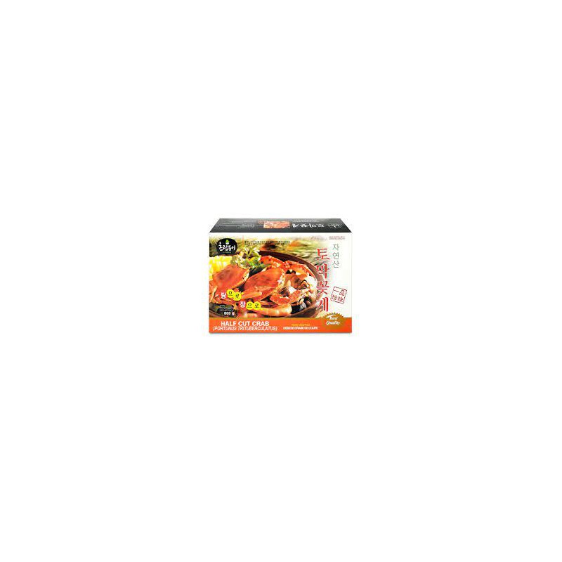 Chorip Dong Half Cut Crab 800g Frozen Crab Family Value Pack