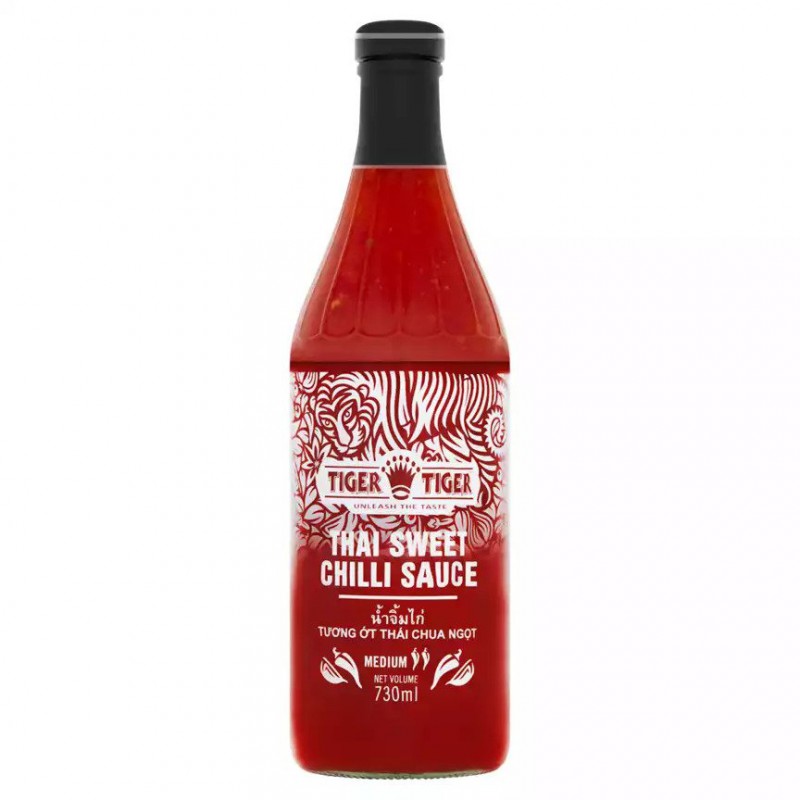 Tiger Tiger Thai Sweet Chilli Sauce 730ml Unleash The Taste Tiger Tiger Thai Sweet Chilli Sauce 730ml Unleash The Taste