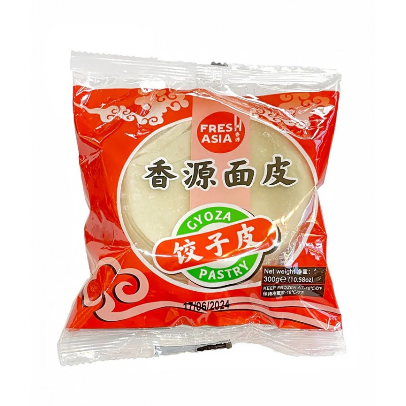 Fresh Asia Gyoza Pastry 300g Frozen Dumpling Wrappers