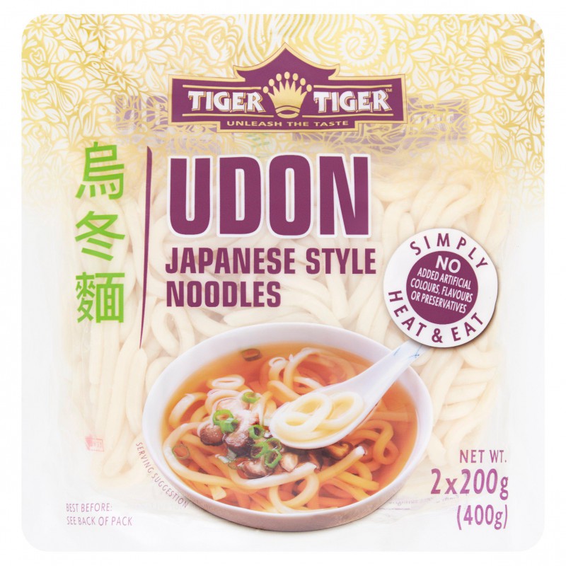Tiger Tiger Udon Noodles 200g Japanese Style Udon Noodles