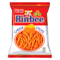 Oishi Rin-Bee Cheese Sticks 24g Filipino Wheat Stick Cheese Snack