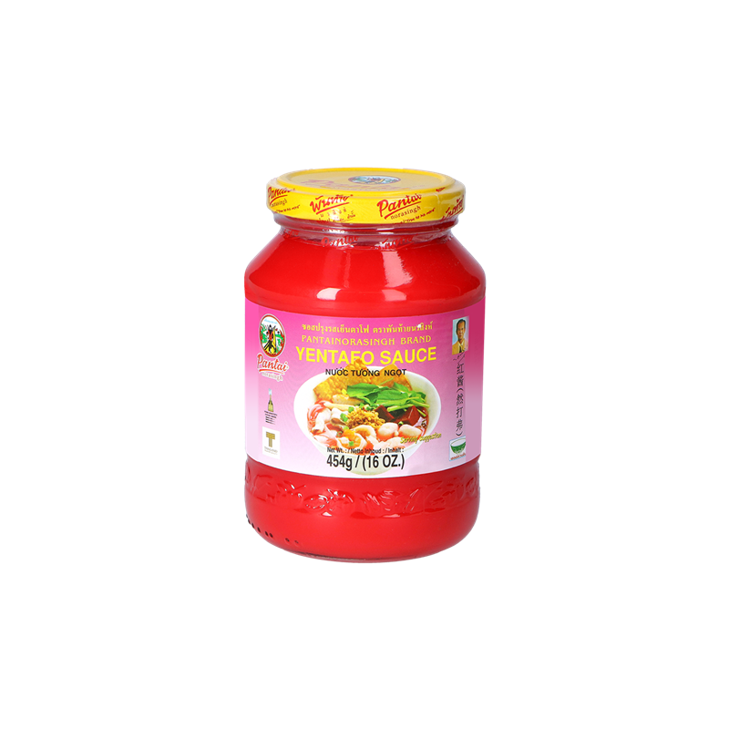 Pantai Yentafo Sauce 454g เย็นตาโฟ Thai Pink Noodle Sauce