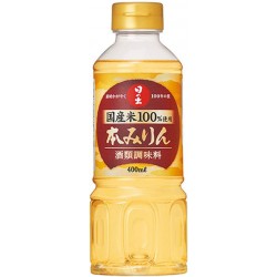 Hinode Japanese Hon Mirin 14% 400ml Japanese Rice-Based Sweet Cooking Sake