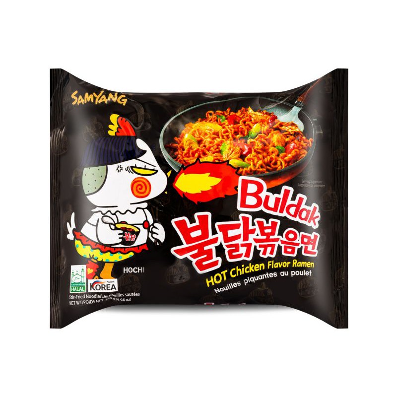 Samyang Buldak Hot Chicken Noodles 140g Stir Fried Spicy Ramen Noodle Samyang Buldak Hot Chicken Noodles 140g Stir Fried Spicy Ramen Noodle