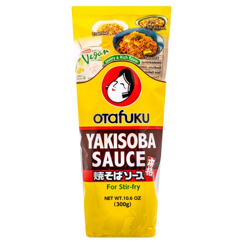 Otafuku Yakisoba Sauce 300g Japanese Vegan Stir Fry Noodle Sauce