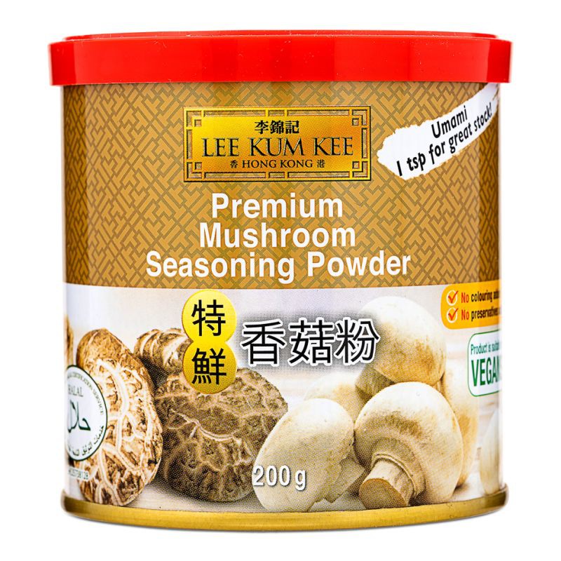 Lee Kum Kee Mushroom Seasoning Powder 200g LKK Premium Mushroom Seasoning Powder Lee Kum Kee Mushroom Seasoning Powder 200g LKK Premium Mushroom Seasoning Powder