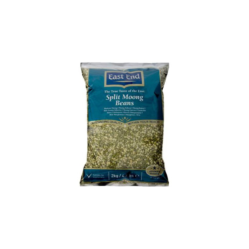 East End Moong Daal Chilka 2kg Spilt Moong Bean