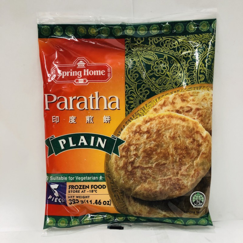 Spring Home 5 Pcs Paratha Roti Bread 325g Frozen Plain Paratha Roti Spring Home 5 Pcs Paratha Roti Bread 325g Frozen Plain Paratha Roti