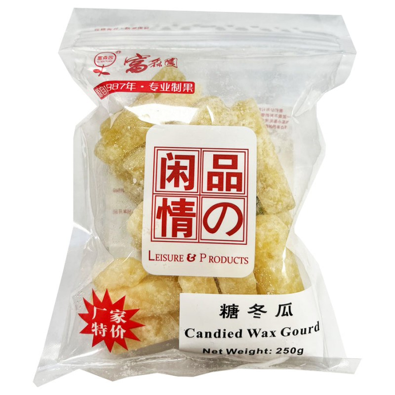 Fu Sen Yuan Candied Wax Gourd 250g Candied Wax Gourd Fu Sen Yuan Candied Wax Gourd 250g Candied Wax Gourd