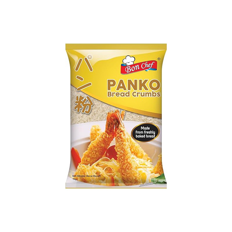 Bon Chef Panko Bread Crumbs 1kg Made From Freshly Baked Bread Bon Chef Panko Bread Crumbs 1kg Made From Freshly Baked Bread