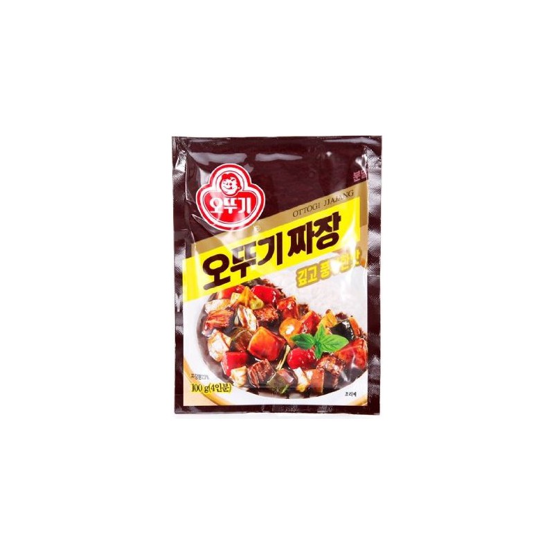 Ottogi Jjajang Black Bean Powder 100g Korean Jjajang Powder Ottogi Jjajang Black Bean Powder 100g Korean Jjajang Powder
