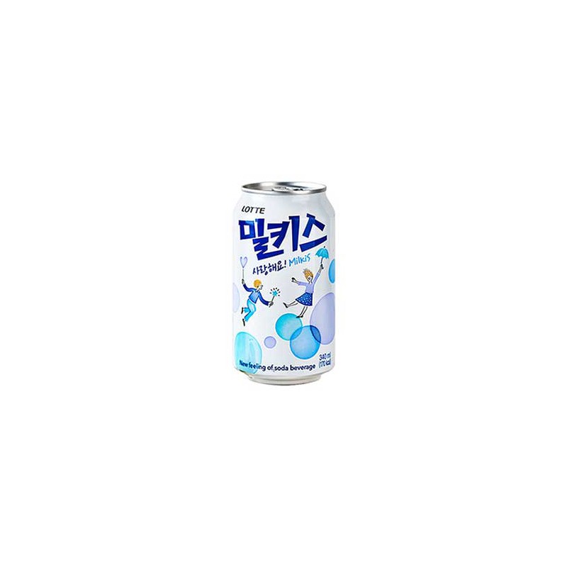 Lotte Milkis 340ml Milkis Korean Carbonated Soda Drink