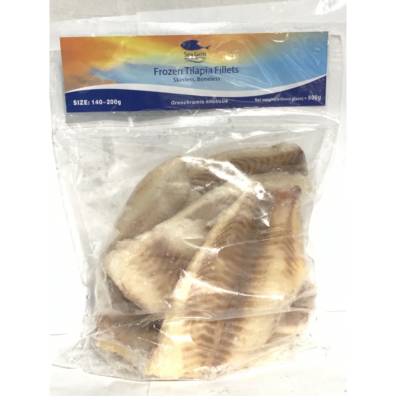 Sea Gem Frozen Tilapia Fillets 1kg Skinless Boneless Tilapia Fillets Sea Gem Frozen Tilapia Fillets 1kg Skinless Boneless Tilapia Fillets